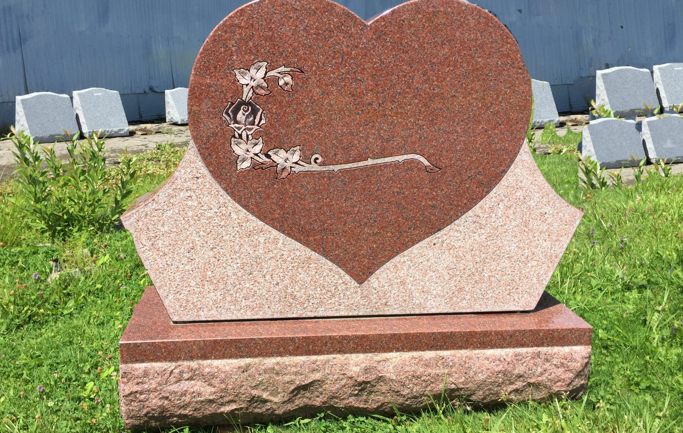 Heart and Rose Monument